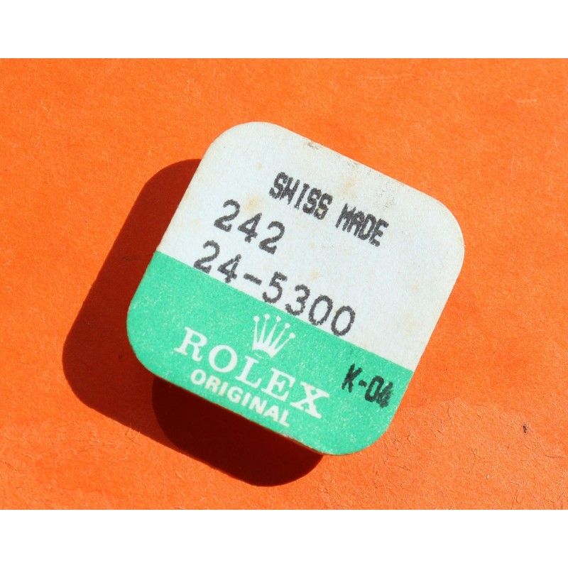 Genuine Rolex watch part NEW 24-5300 5.3mm case Crown tube Ssteel + gasket in Rolex package sealed