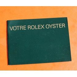 RARE LIVRET, MANUEL, NOTICE MONTRES ROLEX "VOTRE ROLEX OYSTER" 2003 EN FRANCAIS