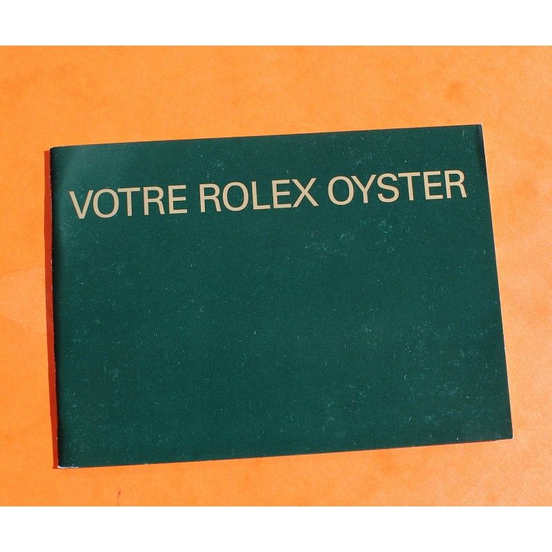 2003 FRENCH GENUINE ROLEX OYSTER BOOKLET BROCHURE PAMPHLET VOTRE ROLEX OYSTER