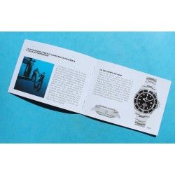 Rolex Submariner, Sea Dweller booklet manual french 2004 Submariner watches 14060M, 16610, 16613, 16618, 16600