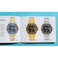 Rolex Submariner, Sea Dweller booklet manual french 2004 Submariner watches 14060M, 16610, 16613, 16618, 16600