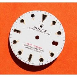 Rolex Authentic Pre Owned OEM Yacht-Master Enamel White Mens Dial Gold for ref 16622, 16623, 16628, 116622 Ø27mm