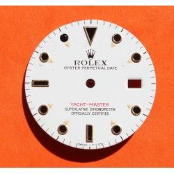 ROLEX ORIGINAL CADRAN MONTRES YACHTMASTER BLANC EMAIL 16622, 16623, 16628, 116622 Ø27mm