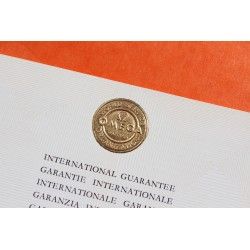 AUTHENTIQUE CARTE GARANTIE VIERGE MONTRES OMEGA INTERNATIONAL WARRANTY 1031