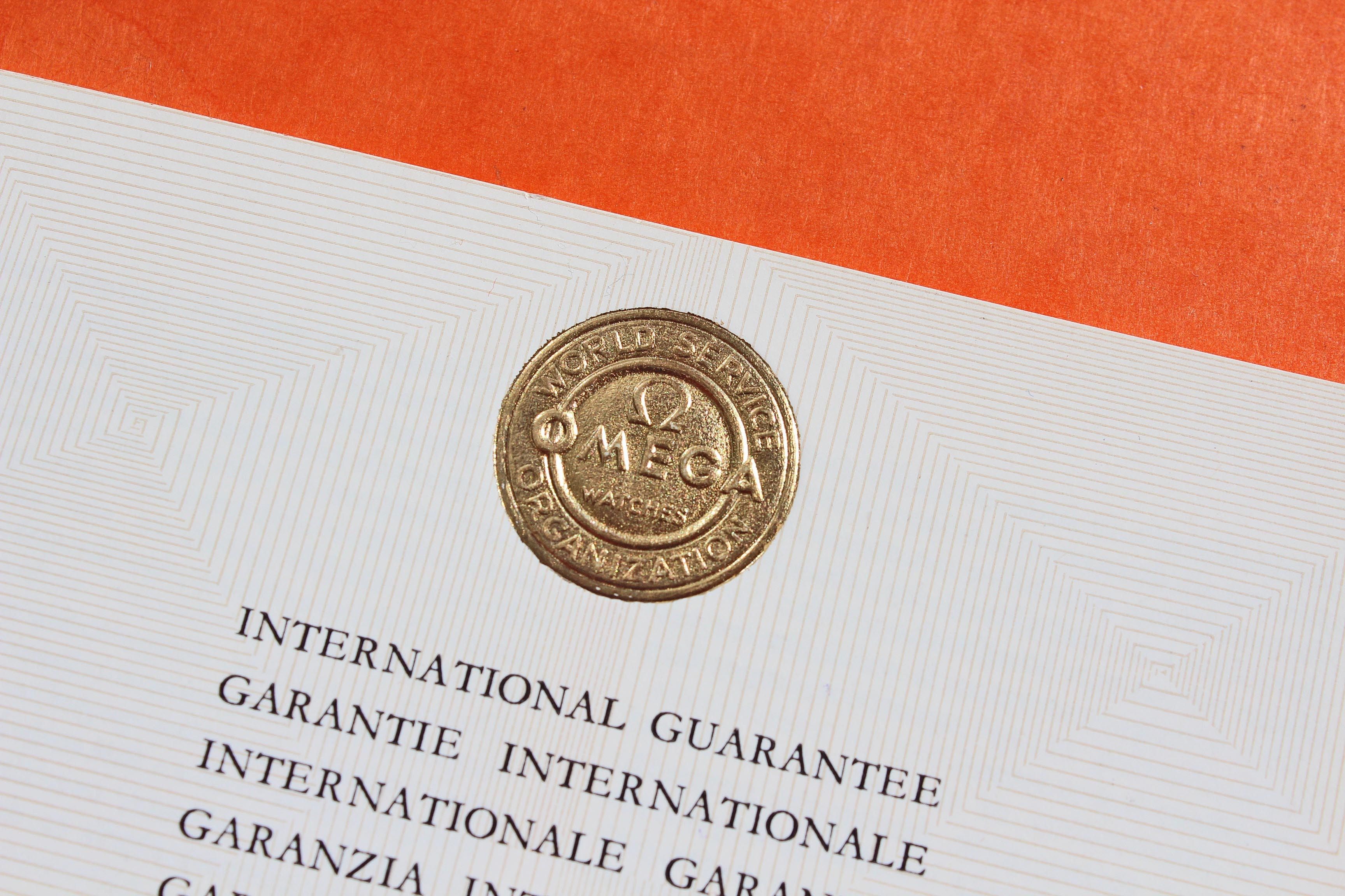 1970'S CAMY INTERNATIONAL GUARANTEE WARRANTY BOOKLET, UNFILLED, BLANK