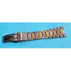 BAUME & MERCIER EXQUISITE ORIGINAL TUTONE WATCHES SOLID STAINLESS STEEL 22mm HALF PART BAND BRACELET