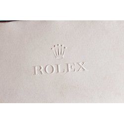 ROLEX RARE ACCESSOIRE CARNET RÉPERTOIRE NOM ET ADRESSES EN CUIR VERT DE LUXE