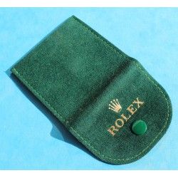 Original Collectible Pretty & Rare Rolex grey Mini velvet pouch traveler's watches