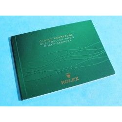 ROLEX SEA-DWELLER 4000 DEEPSEA 116660 Manual Booklet English version 605.56 USA 1.2010