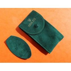 Original Rolex Suede green velvet pouch traveler's service holder case watches Submariner, Gmt, Daytona, Explorer, Air King