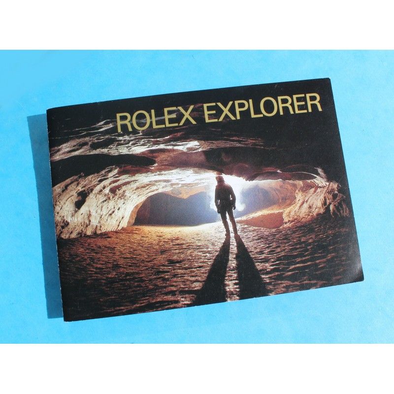 Vintage Genuine 2005 Rolex Explorer I & II Watches Owners Manual Booklet French 114270, 14270, 16570