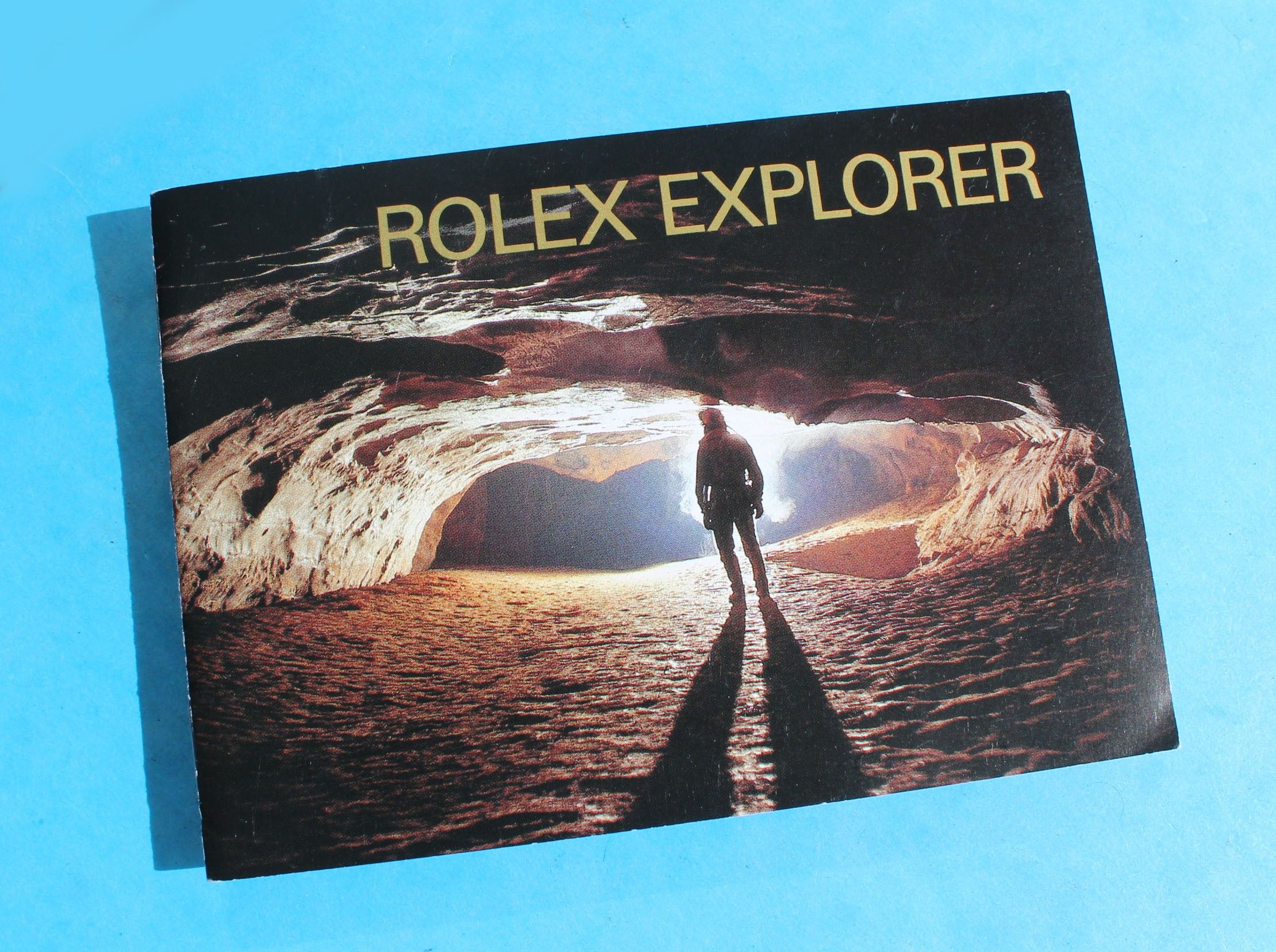 rolex explorer booklet