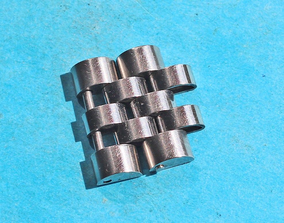 Bracelet De Montre Acier Inoxydable Type Jubilé - 20 Mm, Maillons Fixes - Pour Rolex/Tudor
