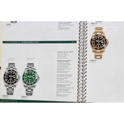 ROLEX RARE CATALOGUE PROFESSIONNEL PIÈCES DÉTACHÉES ACCESSOIRES ET MONTRES MODELES VERSIONS PRIX 2012-2013 FRANCE 