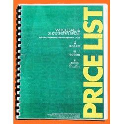 ROLEX RARE WATCH PROFESIONAL CATALOG GUIDEBOOK MANUAL 2011-2012 WATCHES MODELS VERSION