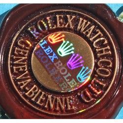 Rare Chronometer Red Hang Seal Tag  "CERTIFIED OFFICIAL CHRONOMETER" Goodies, accessories collectibles