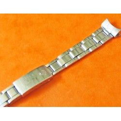 7834 Rolex Ladies Stainless Bracelet 13mm folded links