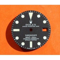 ♛♛ Rolex Rare Vintage NOS Montre 1680 Cadran Submariner Date tritium cal 1570 auto ♛♛