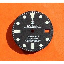 ♛ Rolex incredible Vintage NOS 1680 watch tritium Dial Submariner Date Caliber Auto 1570 ♛