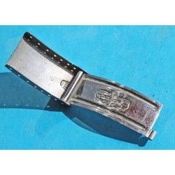 ROLEX VINTAGE BOUCLIER FERMOIR ACIER Ref 7835, 78350 BRACELETS MONTRES OYSTER 19mm