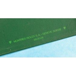 ROLEX BOX SET CASE STORAGE LEATHER 80-90's SUBMARINER, DATEJUST, DAYTONA, AIR KING, GMT, EXPLORER WATCHES ref 68.00.71