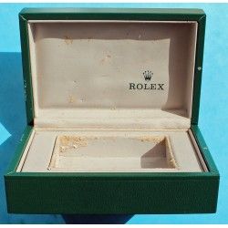 ROLEX BOX SET CASE STORAGE LEATHER 80-90's SUBMARINER, DATEJUST, DAYTONA, AIR KING, GMT, EXPLORER WATCHES ref 68.00.71