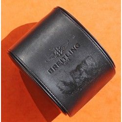 Breitling Authentic watch SS Brushed Buckle bracelet strap, leather, rubber 18mm inside measurement