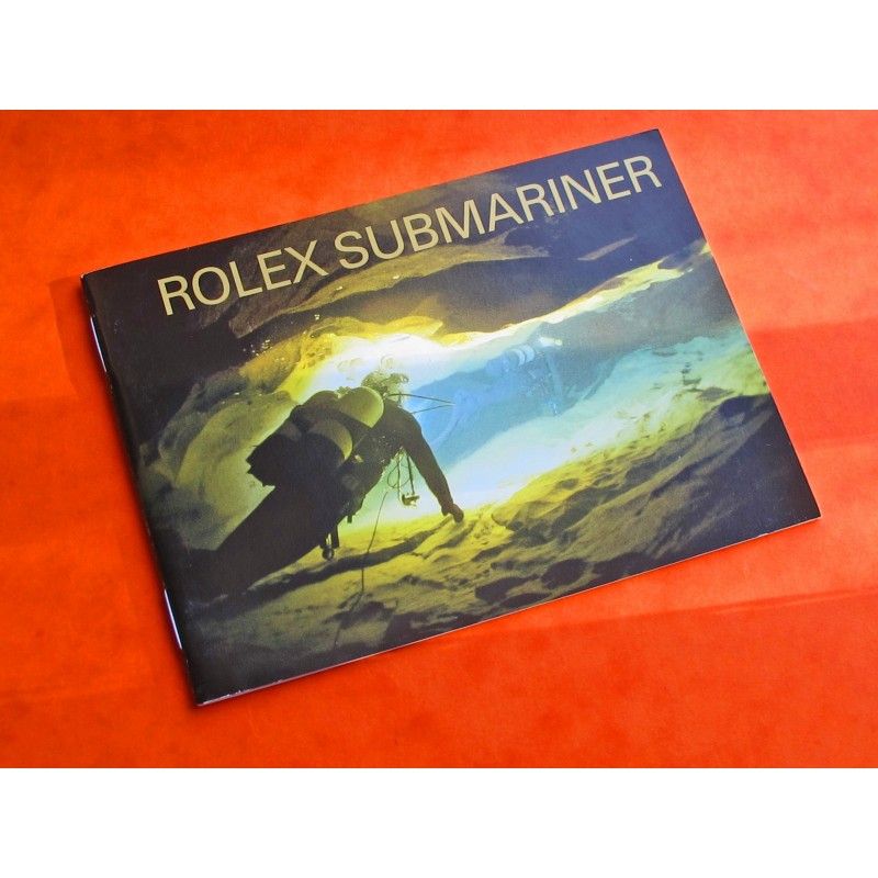 ROLEX SUBMARINER 14060M-16610-16600 BOOKLET