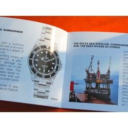 ROLEX SUBMARINER 14060M-16610-16600 BOOKLET