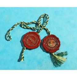 Rare Chronometer Red Hang Seal Tag  "CERTIFIED OFFICIAL CHRONOMETER" Goodies, accessories collectibles