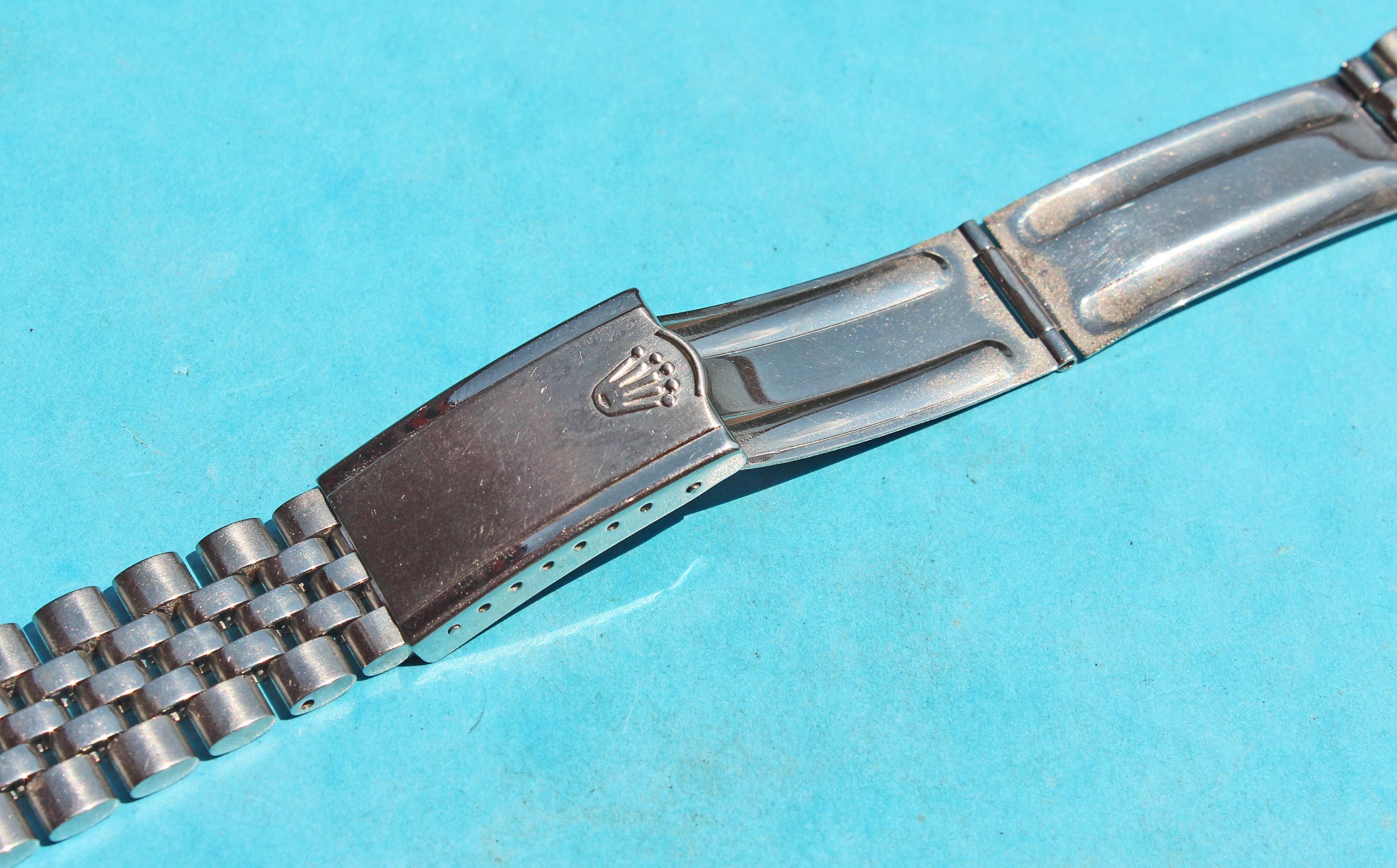 Vintage Rolex DATE PRECISION Deployment Bracelet Watch Jubilee 19mm