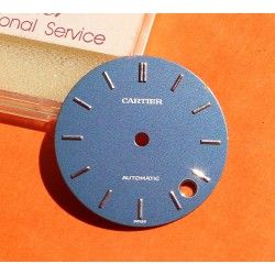 Authentic & Rare Cartier Watch Blue dial Ø26.50mm  + hands Pasha Plongeur C W31014M7, ref VC100018