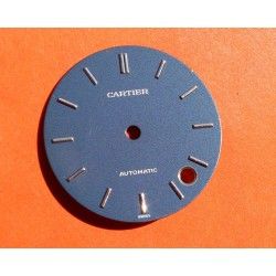 Authentique Rare Cadran bleu Ø26.50mm montre + aiguilles Cartier Pasha Plongeur C W31014M7, ref VC100018