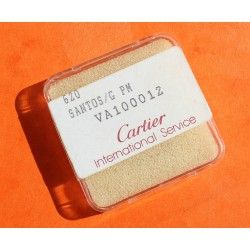 Cartier Santos 18.5 x18.5mm Rare Cadran Crème Chiffres Romains de Montre ref VA100011