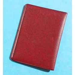 Tudor Vintage Red purple Leather Business Document Guarantee Papers watches Card Wallet ref 106 00 41