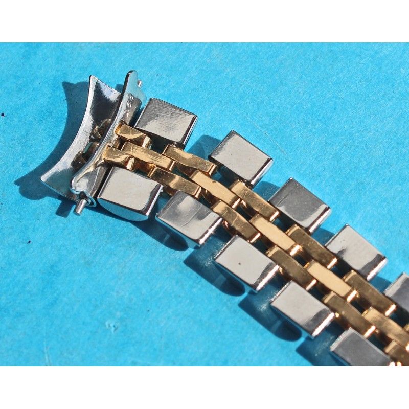 Authentic Rolex 18K SS Gold & Steel Jubilee Bracelet 13mm Tutone bitons Ladies oyster 6917, 69173, 67193