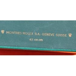 Antique Vintage Rolex Collectible Watch Inside Dark Green Box Storage 06.00.06 Submariner 5513, 1680, 6265, 5512, 1675, 6542