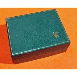 Antique Vintage Rolex Collectible Watch Inside Dark Green Box Storage 06.00.06 Submariner 5513, 1680, 6265, 5512, 1675, 6542