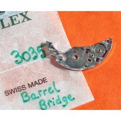 Rolex Watch spares 7492, 7502, 7553 Barrel Bridge & Barrel with arbor Manual, mechanical calibres 1210, 1215, 1220, 1225