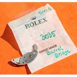 Rolex Watch spares 7492, 7502, 7553 Barrel Bridge & Barrel with arbor Manual, mechanical calibres 1210, 1215, 1220, 1225