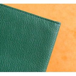 Rare & Vintage ROLEX Green Grain Leather Large Billfold Wallet AUTHENTIC ref 68.08.55