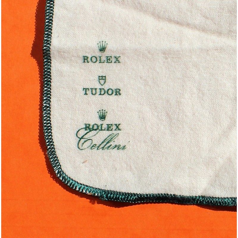 Genuine Vintage Rolex Polishing Cloth Collectible goodies