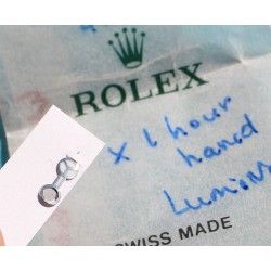 ROLEX NOS ORIGINAL OEM 1 x LUMINOVA SECONDS HAND FOR GMT MASTER II WATCHES 16710 AUTO CAL 3175