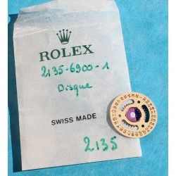 ROLEX DISQUE DATEUR COULEUR CHAMPAGNE CALIBRE AUTO 2135 ref 2135-6900-2