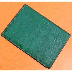 Vintage Rolex green plastic wallet from -1960's - 5512 5513 1655 1665 1680 6239