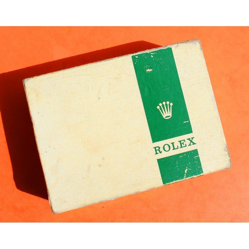 Amazing Vintage Rolex Collectible Green strip Watch Box Storage 06.00.06 Submariner 5513, 1680, 6265, 5512, 1675, 6542