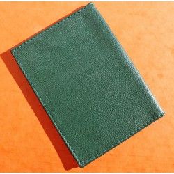 Rare & Vintage ROLEX Green Grain Leather Large Billfold Wallet AUTHENTIC ref 0068.08.34