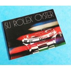 Collector livret, montres vintages Rolex Booklet "Su Rolex Oyster" 1980 Espagnol  5513, 1680, 1675, 6263, 16800