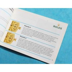 Vintage Rolex Booklet manual watch "Su Rolex Oyster" 1980 Spanish - 5513, 1680, 1675, 6263, 16800