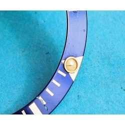 ROLEX INSERT FADED  LUNETTE BLEU MONTRE SUBMARINER DATE 16613, 16618, 16803, 16808 PERLE TRITIUM